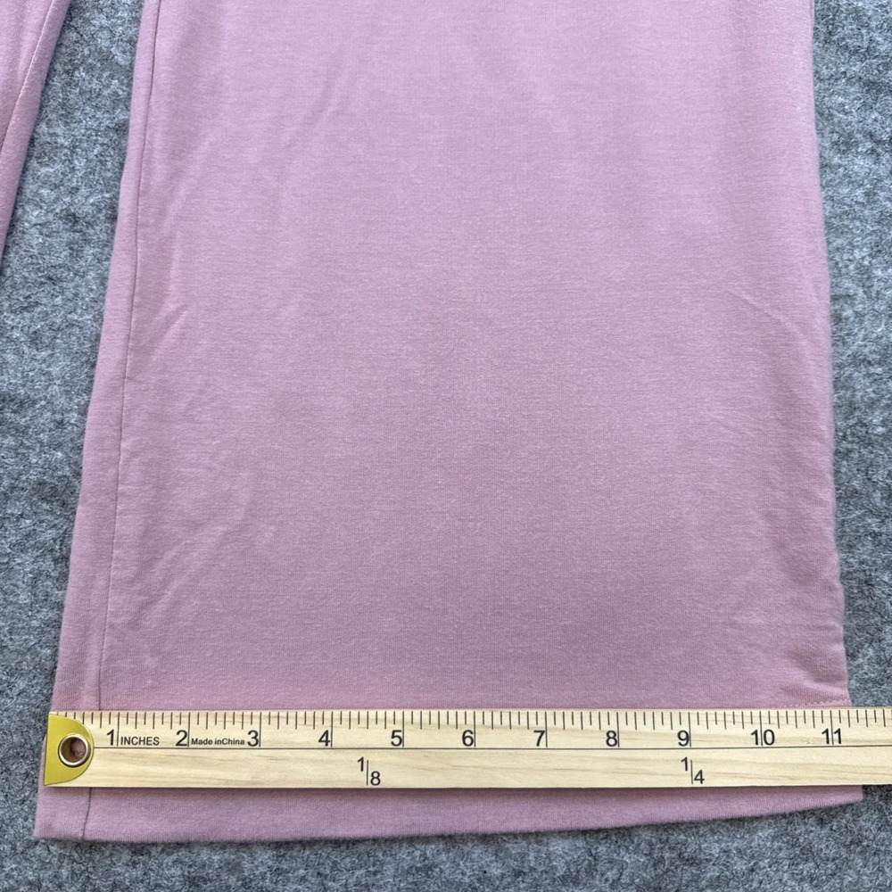 LAKE Women's Dusty Rose Pajama Set - Long Sleeve Top & Drawstring Pants - Picture 11 of 16